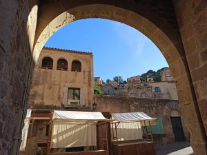 Arco en la muralla de Tossa de Mar