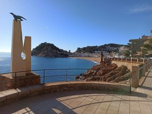 Vista de Tossa de Mar hacia el sur