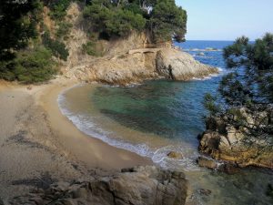 Cala de aguas cristalinas