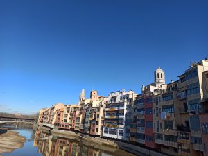 Casas en el Rio Onyar en Girona