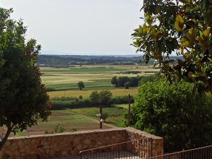 Llanura del Ampurdán desde Pals