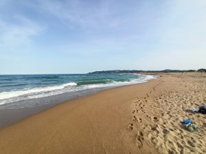 Playa de Pals hacia el sur